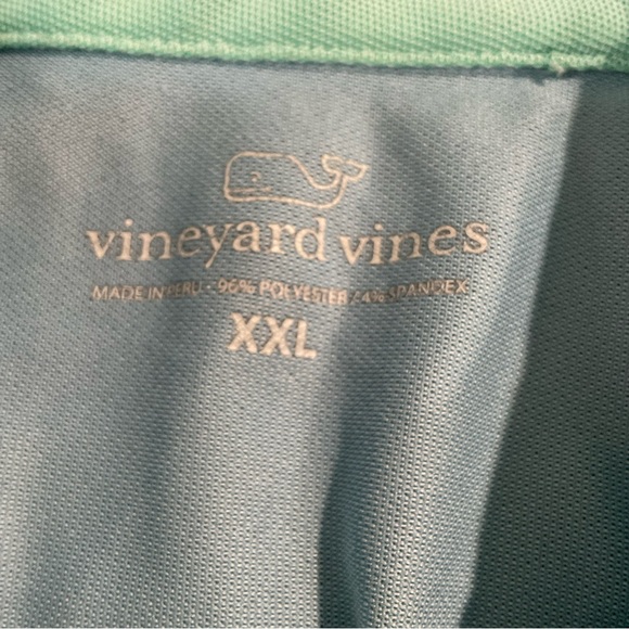 Vineyard Vines performance polo size XXL (P1) in light blue - Picture 7 of 7